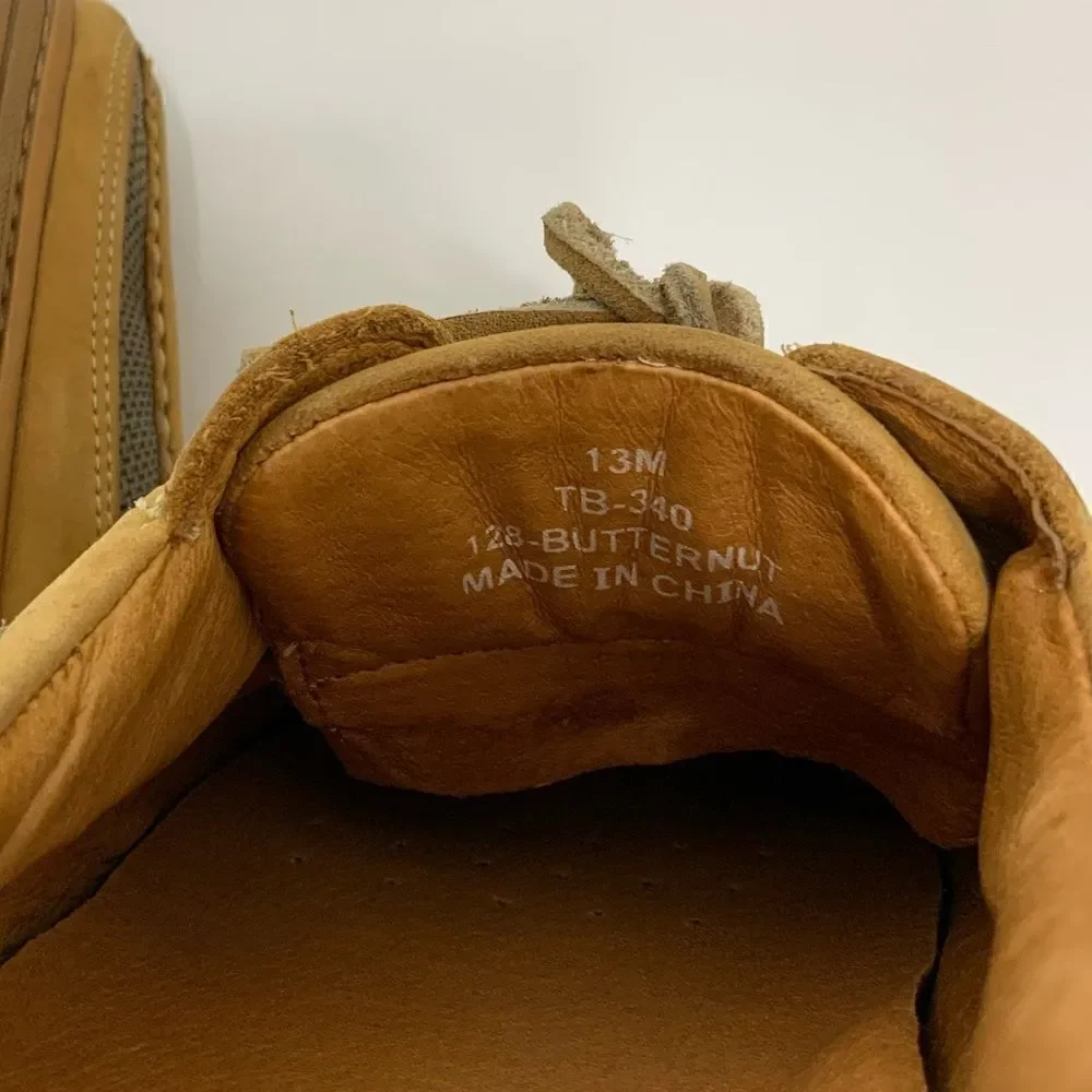 TOMMY BAHAMA tan Leather boat shoes